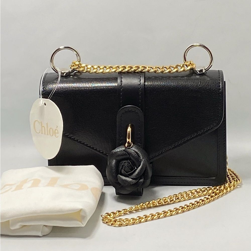 Chloe Aby Chain leather shoulder bag